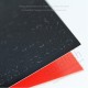 Black cover - Red inner sheet